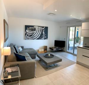 TV a/nebo společenská místnost v ubytování Exclusive Resort Apartments with parking