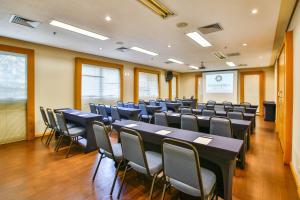 Khu vực hỗ trợ khách đi công tác/phòng hội thảo tại Transamerica Executive Chácara Santo Antônio