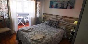 Postel nebo postele na pokoji v ubytování Guest House Casa Tacoronte