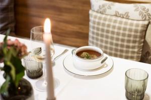 Predel za sedenje v nastanitvi Boutique Hotel Aichinger