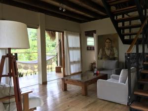 Posezení v ubytování Lodges Boutique La Nuit