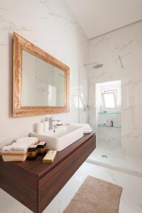 Koupelna v ubytování Porta Piccola Luxury Home
