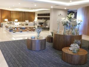 Posezení v ubytování Hotel Palacio Azteca