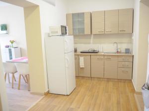 Kuchyňa alebo kuchynka v ubytovaní Holiday Apartmanház