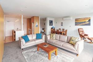 Posezení v ubytování Sea Quest Apartment
