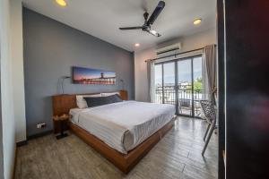 Postel nebo postele na pokoji v ubytování Now Chiang Mai