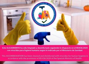 Certifikát, hodnocení, plakát nebo jiný dokument vystavený v ubytování Puerto Bello - La Manga