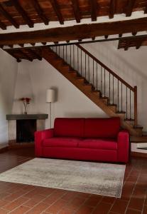 A seating area at Rocca Di Castagnoli
