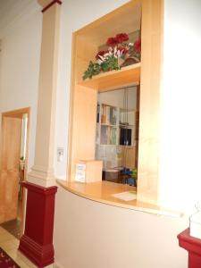 Nhà bếp/bếp nhỏ tại Hotel "Wilder Mann"