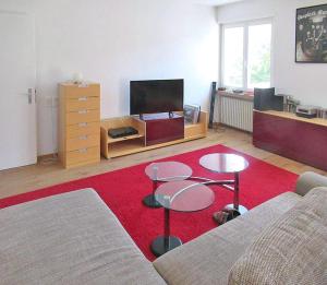 TV a/nebo společenská místnost v ubytování Churfirsten Blick - Private Gästezimmer