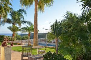 A garden outside West Crete Chania - Villa Europa