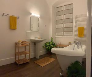 Kúpeľňa v ubytovaní Forst-Ház Apartman
