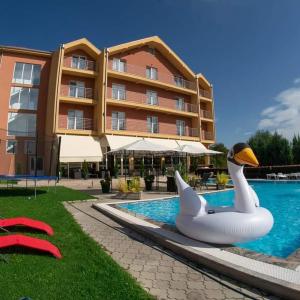 A piscina em ou perto de Garni hotel Mali predah - novi deo