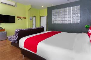 Postel nebo postele na pokoji v ubytování Yak Guesthouse