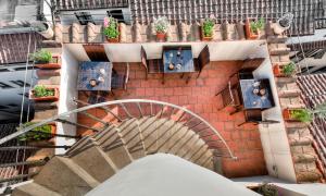 Posezení v ubytování Hotel Torre Guelfa Palazzo Acciaiuoli
