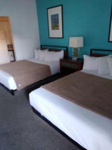 Postel nebo postele na pokoji v ubytování Desert Hills Motel
