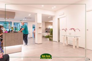 The lobby or reception area at Hotel Valle Verde