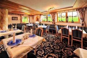 Restaurace v ubytování Hotel Galtürerhof inklusive Silvrettacard Premium