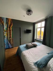 Voodi või voodid majutusasutuse B&B Het Doctershoes toas