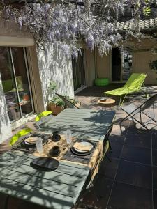 Patio nebo venkovní prostory v ubytování SAKURA