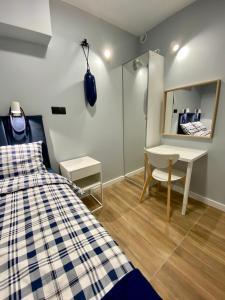 Postel nebo postele na pokoji v ubytování Thruster - Rooms, Kitchen, Chill-Out Zone-Netflix, Lobby-Netflix
