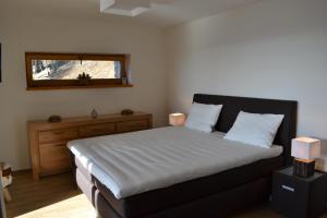 Postel nebo postele na pokoji v ubytování Luxury Wellness Apartment