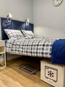 Postel nebo postele na pokoji v ubytování Thruster - Rooms, Kitchen, Chill-Out Zone-Netflix, Lobby-Netflix