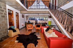 Posezení v ubytování Runda Lofts