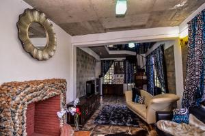 Posezení v ubytování Runda Lofts