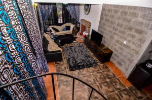 Posezení v ubytování Runda Lofts