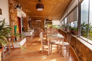Balkón nebo terasa v ubytování Pousada Recanto de Paraty