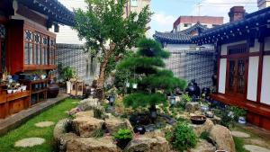 Zahrada ubytování Hanok1957