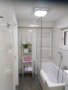 Kúpeľňa v ubytovaní Ferienhaus Bauer