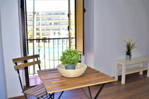 Balkon lub taras w obiekcie Apartamentos Turísticos Mamelón