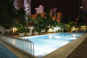Bazén v ubytování Hotel Perla nebo v jeho okolí