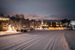 Hotel Grüner Wald v zimě