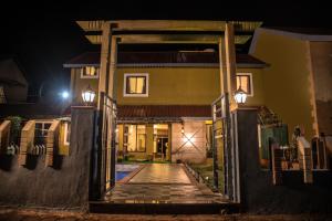 Budova, kde se aparthotel nachází