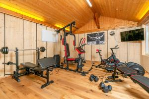 Fitness centrum a/nebo fitness zařízení v ubytování Hotel Rupertihof