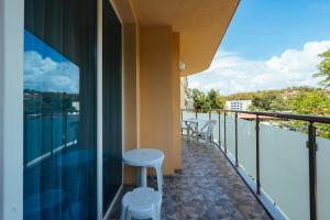 Balkón nebo terasa v ubytování Hotel Elitza