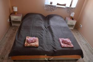 Łóżko lub łóżka w pokoju w obiekcie Pokoje gościnne u Grażki