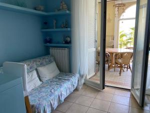 Χώρος καθιστικού στο Appartamentino Celeste