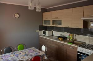 Köök või kööginurk majutusasutuses Pokoje gościnne u Grażki