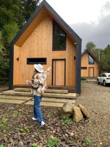 Hostia v ubytovaní BagriWood Lodges (Лоджі БагріВуд)