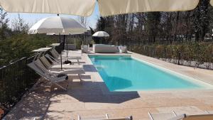 The swimming pool at or close to GARDAWORLD
