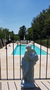 The swimming pool at or close to GARDAWORLD