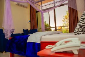 A seating area at Kilimanjaro White House Hotel