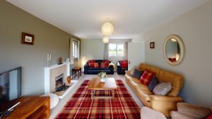 Et tv og/eller underholdning på Woodlands Cottage