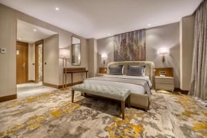 Postel nebo postele na pokoji v ubytování BN Hotel Thermal & Wellness