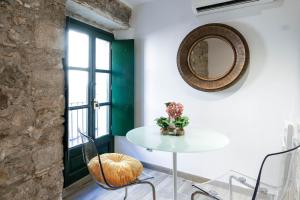 Et opholdsområde på Tresor Boutique Apartment