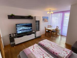 A television and/or entertainment center at Appartement Wieser